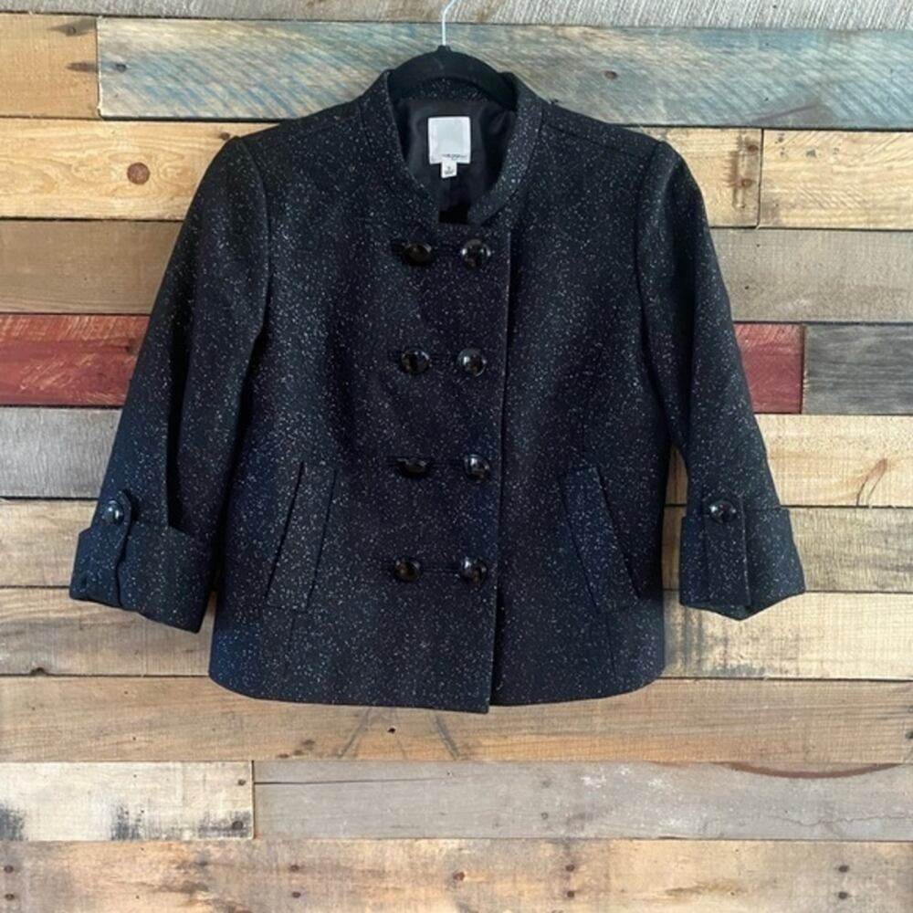 Halogen Black Metallic Jacket Size Small